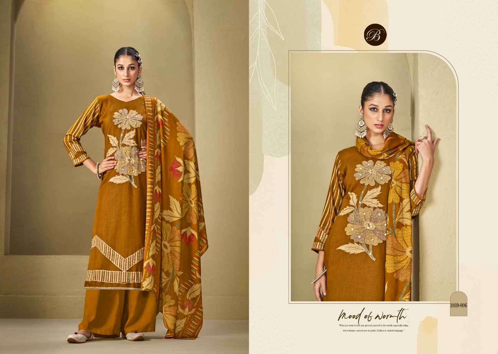 BELLIZA DESIGNER STUDIO MANZIL PURE VISCOSE RAYON DRESS MATERIAL