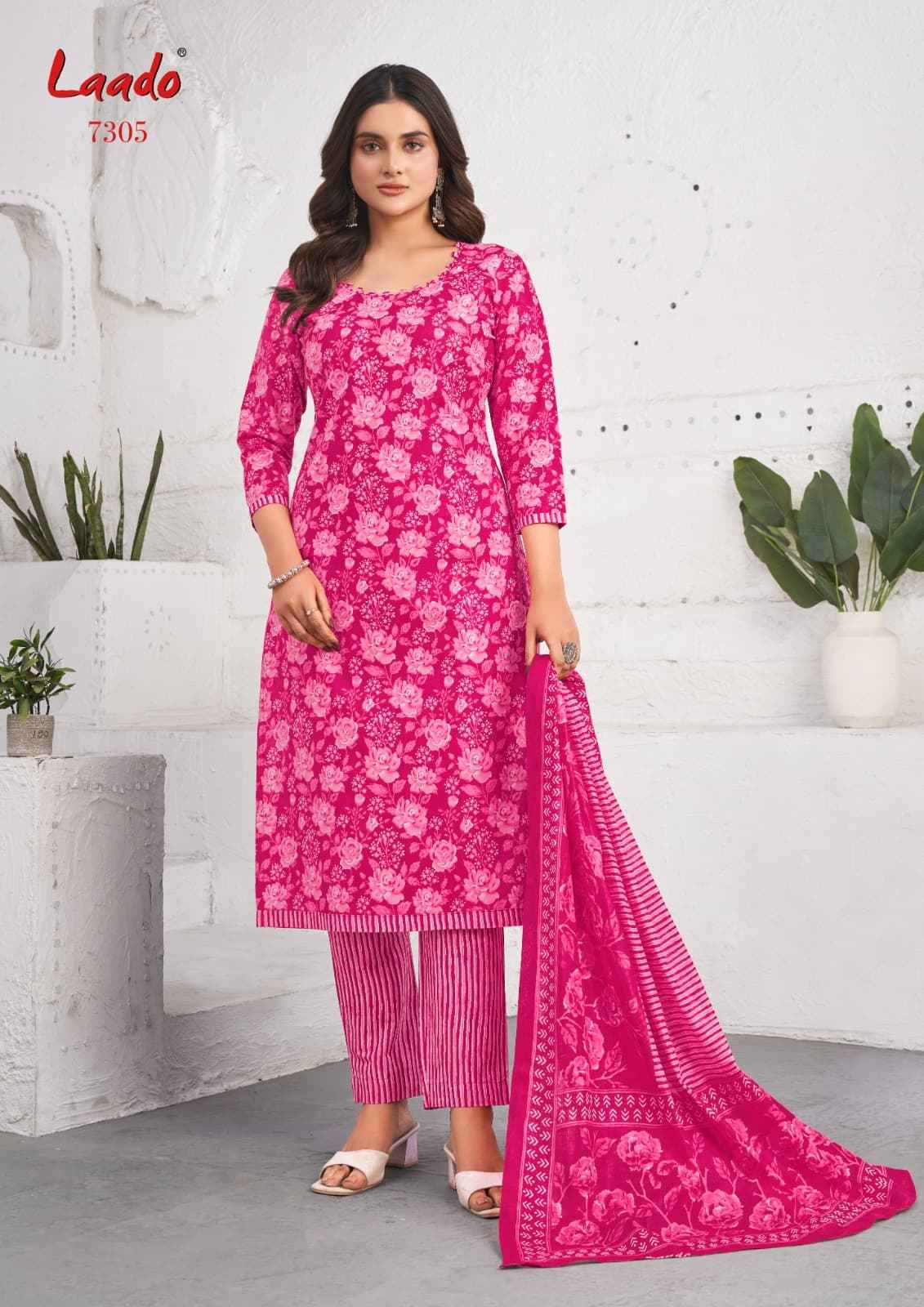 LAADO VOL-73 PURE COTTON DRESS MATERIAL