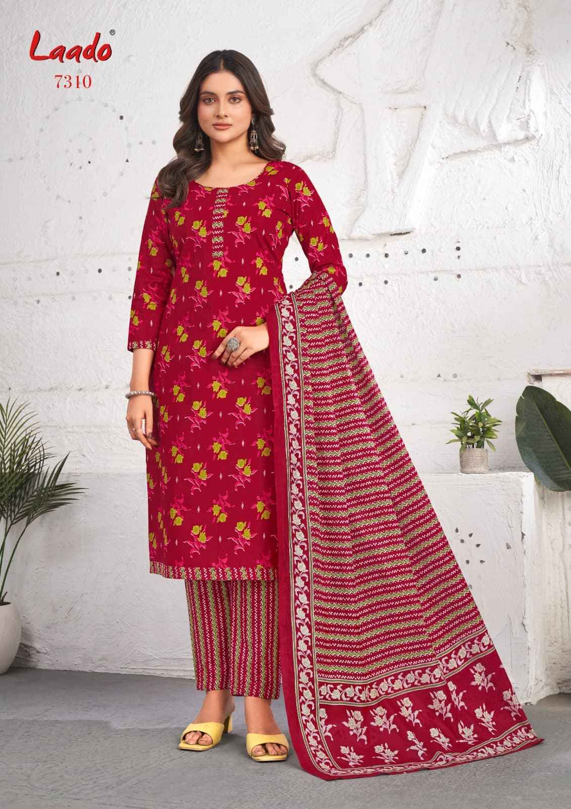 LAADO VOL-73 PURE COTTON DRESS MATERIAL