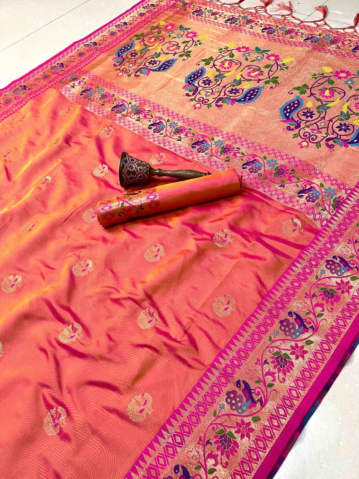 PURE SOFT KANCHIVRAM PETHANI SILK SAREE