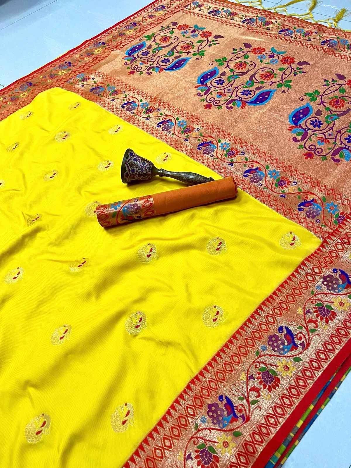 PURE SOFT KANCHIVRAM PETHANI SILK SAREE