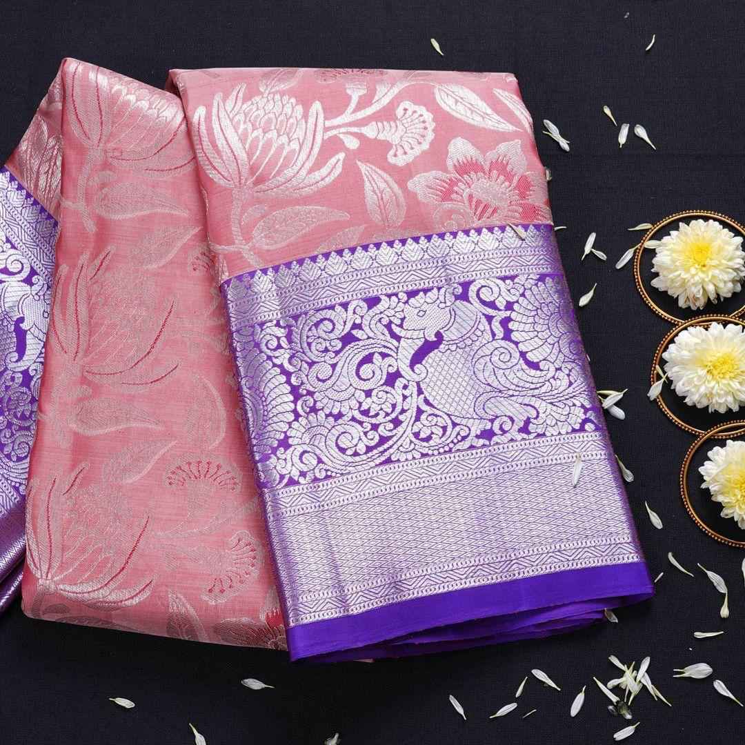 DESIGNER SOFT LICHI SILK SAREE